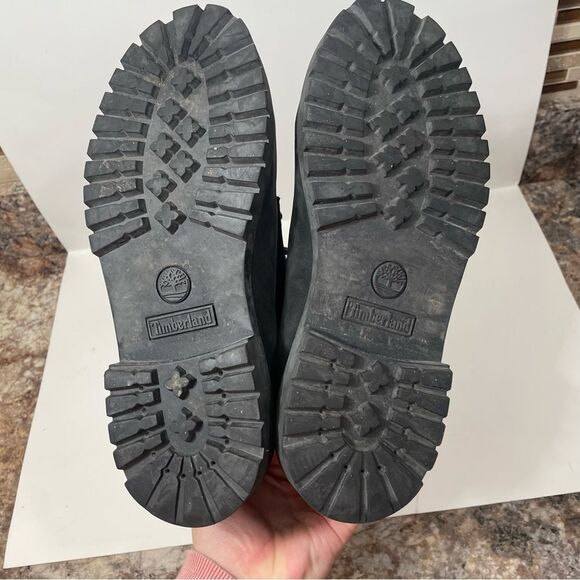 Timberland Black Leather Utility Boots - Picture 7 of 9